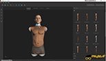 ایجاد بدنه Torso کاراکتر در نرم افزار ادوبی فیوز سی سی 2017(Adobe Fuse CC 2017)