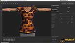 ویرایش بافت Texture لباس ها Cloth در نرم افزار ادوبی فیوز سی سی 2017