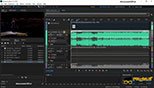 نحوه کار و ادیت کردن Edit فایل های صوتی که در ویدیو video در محیط مولتی ترک  Multi track در نرم افزار ادوبی آدیشن 2018  Adobe Audition CC 2018