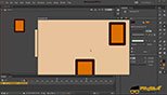 تست کردن پروژه و تفاوت صفحات استیج (stage) و پیست برد (pasteboard) در نرم افزار ادوبی انیمیت سی سی 2018 (Adobe Animate CC 2018)