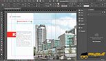 درج و تنظیم خطوط راهنما (Guides) در صفحه سند نرم افزار ادوبی ایندیزاین Adobe InDesign
