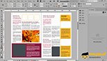 بزرگنمایی و پیمایش صفحه در نرم افزار ادوبی ایندیزاین Adobe InDesign