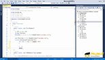 تکمیل خودکار کد حلقه ها Auto Complete در نرم افزار ویژوال استودیو 2017 (Microsoft Visual Studio IDE 2017)