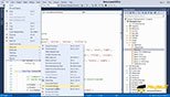 درج کامنت در محیط ادیتور زبان جاوا اسکریپت در نرم افزار ویژوال استودیو 2017 (Microsoft Visual Studio IDE 2017)