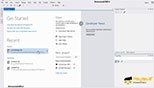 معرفی استارت پیج Start page و قسمتResent  نرم افزار ویژوال استودیو 2017 (Microsoft Visual Studio IDE 2017)