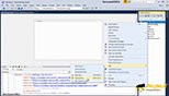 اضافه کردن پروژهproject   و آیتمItem  به سلوشن در نرم افزار ویژوال استودیو 2017 (Microsoft Visual Studio IDE 2017)