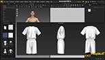 وارد نمودن لباس Garment  به اوتار Avatar در نرم افزار مارولوس دیزاینر 7 ( 7Marvelous Designer Manual)