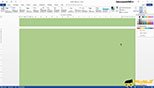 تغییر رنگ صفحات سند در نرم افزار ورد 2016 در سربرگ Design گروه Page Background گزینه Page Color