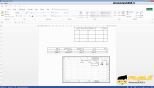 ایجاد جدول با استفاده از صفحات گسترده با ابزارExcel Spread Sheet  ورد 2016