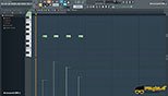 شدت ضرب Velocity و ضرب آهنگ rhythm در نرم افزار اف ال استودیو 12 (FL Studio Producer Edition v12.5.1)