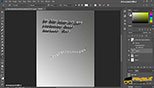 ابزار متن type و تغییر ساختار در فتوشاپ photoshop