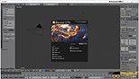 اجرای نرم افزار بلندر نرم افزار Blender