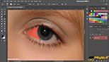 روشن تر کردن سفیدی چشم ها در فتوشاپ عکاسی photoshop