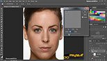 روتوش پوست با استفاده از اسمارت فیلترهای Surface Blur and Hypass در نرم افزار فتوشاپ