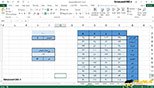 جداول ماتریسی در داشبورد سازی اکسل Excel Dashboard