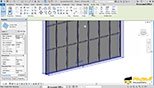 ساختن فمیلی Panel پانل شیشه ها برای دیوارهای شیشه ای در در نرم افزار اتودسک رویت معماری آرکیتکچر2018 Autodesk Revit 2018