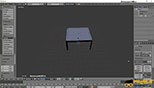 مدلسازی میز -بخش 1 در نرم افزار بلندر Blender