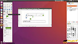 نرم افزار گرافیکی gimp در سیستم عامل لینوکس اوبونتو Ubuntu Desktop