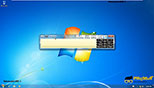 کار با ابزار  Tablet PC input panelدر ابزارهای نوار وظیفه در ویندوز 7 Windows 7