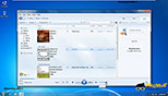 آشنایی با دکمه های پخش برنامه windows media player در ویندوز 7 Windows 7