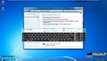 معرفی و کار با بخش start on screen keyboard  در ease of access center در ویندوز 7 Windows 7