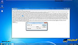 جست و جو در برنامه  Notepad در ویندوز 7 Windows 7