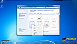 تنظیم فونت در ویندوز 7 Windows 7