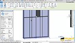 تنظیمات مقدماتی پنجره Type Properties مشخصات نوع برای دیوارهای شیشه ای در نرم افزار اتودسک رویت معماری آرکیتکچر 2018 (Autodesk Revit 2018)