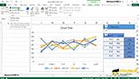 رسم نمودار با استفاده از Record macro در اکسل