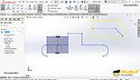 فرمان offset entities در نرم افزار سالیدورکز یا سالیدورک 2018 (SOLIDWORKS 2018)