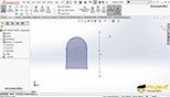 فرمان mirror entities در نرم افزار سالیدورکز یا سالیدورک 2018 (SOLIDWORKS 2018)