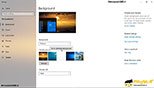 تنظیمات بک گراند در ویندوز 10 (windows 10)